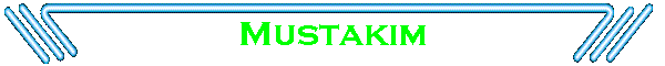 Mustakim